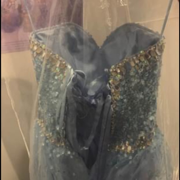 Royal Blue Prom Dress - Picture 3 of 3